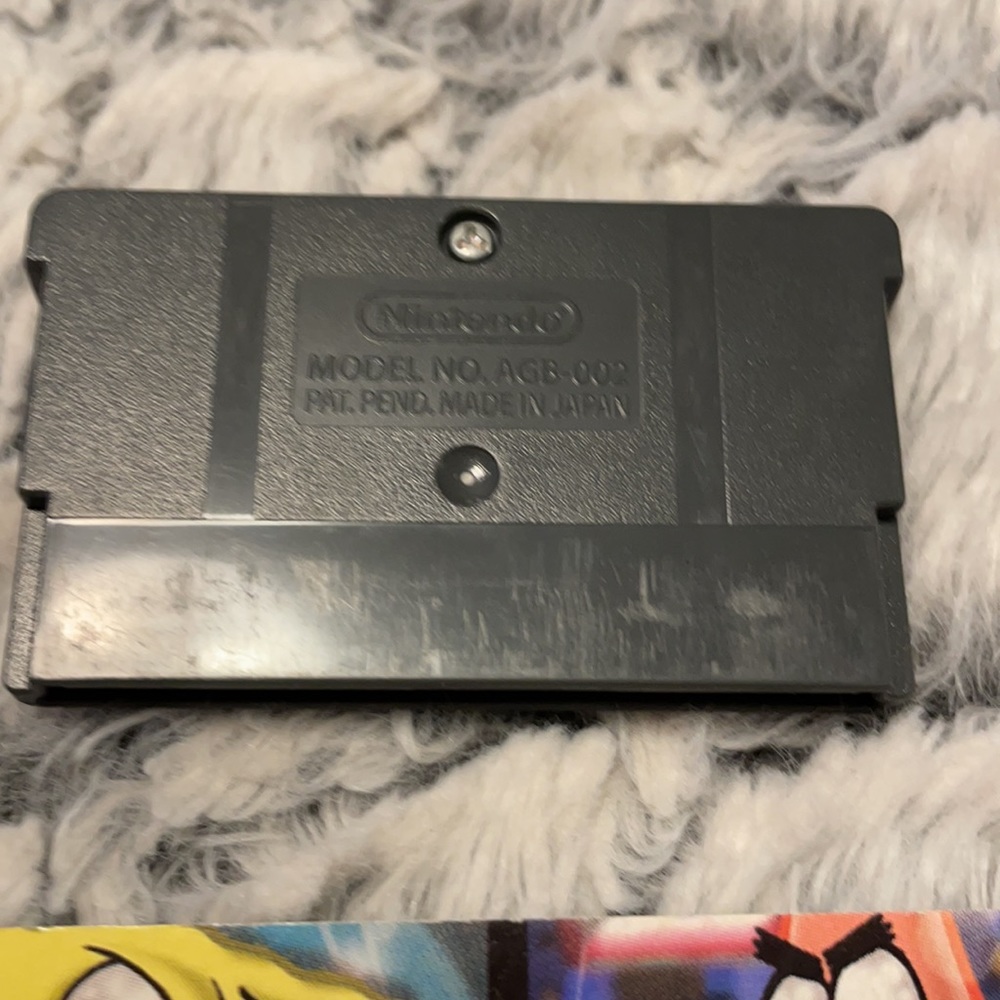 SpongeBob Gameboy Game - Picture 2 of 2